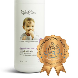 KidsBliss-Lavanderia Liquido-Lavanda Australiano-Uso Del Bambino-Australiano Made-Chimico Libero-1000ml-puro Naturale