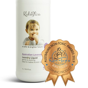 Kidsbliss-Vloeibaar Wasmiddel-Australische Lavendel-Baby Gebruik-Australische Gemaakt-Chemische Gratis-1000Ml-puur Natuurlijke