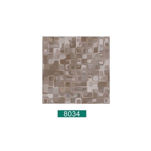 Carreaux de sol en porcelaine satinée de couleur blanche 40x40cm - Product Image 6