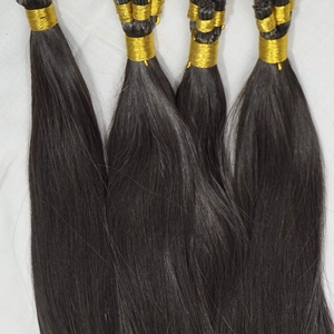 Raw Straight Indian Wavy I Tips Long Laid I Tips Nano Rings U Tips Extension de cheveux permanente - Product Image 2