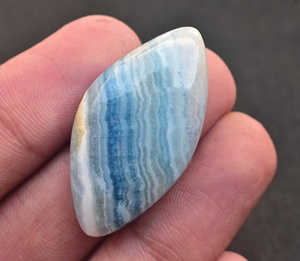 Scheelite Cabochon พลอยสีฟ้าแบบตุรกี,พลอยสีฟ้าคุณภาพสูงลายลูกไม้สีฟ้า Rhodochrosite - Product Image 4