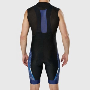 Mens Cycling <b>3</b>/4 Bib Tights Cool max Padded cycling tights Bib Shorts Bike Pants Men's Progel Plus Bib Shorts, Black, XL - Product Image 4