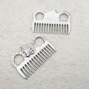 หวีแผงคอม้าอะลูมิเนียมและหางม้าหวีอลูมิเนียมหวีและกีบม้าหวี - Product Image 3