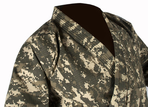 Traje de Jiu Jitsu de Camuflaje, Diseño Personalizado, Unisex, Tejido de Alta Calidad, 100% Algodón, BJJ Gi 450g, Duradero - Product Image 4