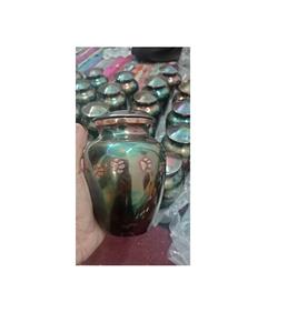 ทองเหลือง RAKU เผาศพสัตว์เลี้ยงขนาดใหญ่ URN อุปกรณ์งานศพ Brassworld อินเดีย - Product Image 1