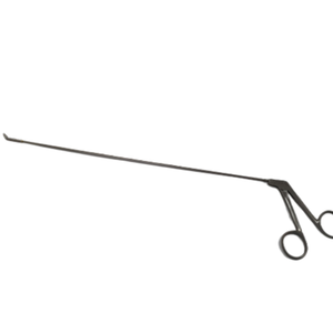 Ciseaux micro-laryngés droits (25cm) en acier inoxydable fait à la main en finition dorée et mate pour une utilisation opérationnelle - Product Image 1