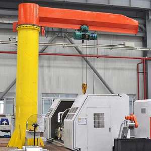 טור קבוע jib עטור 360 מעלות 1 טון בשימוש בזרוע יחיד צמח - Product Image 2