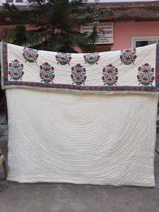 Edredones acolchados de tela estampada a mano de alta calidad, ropa de cama para el hogar de invierno, manta acolchada de algodón, tamaño King - Product Image 3