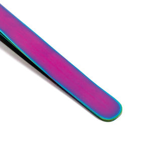 Pincettes de Style bijoutier en acier inoxydable arc-en-ciel #6 couleur titane multiple pointe Fine - Product Image 4