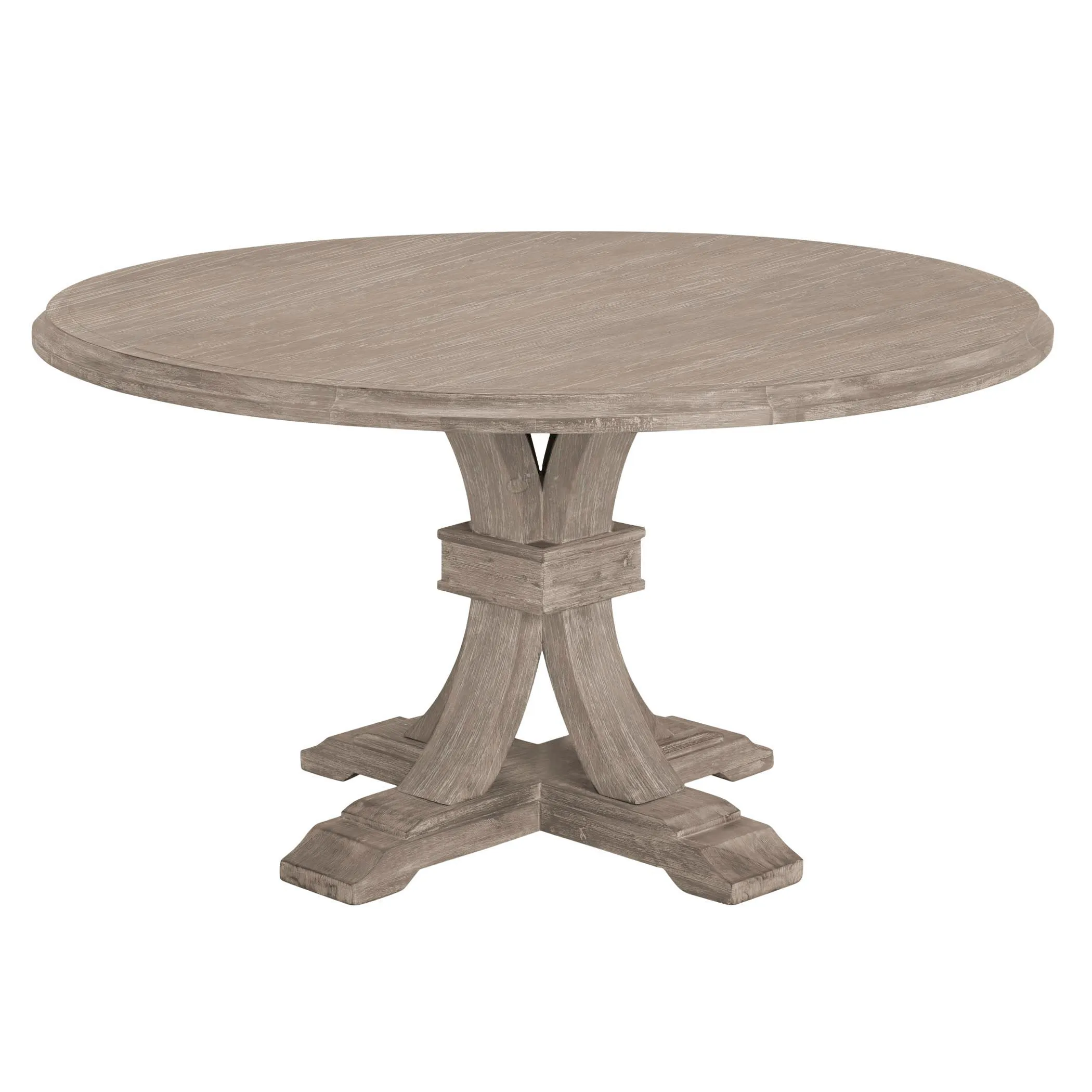 Table de salle à manger ronde en bois, meilleure qualité, mobilier d'extérieur moderne, Tube en bois de haute qualité, meilleur vendeur, pas cher