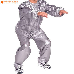 Best Quality 2020 Women <b>Sauna</b> <b>Suits</b> for Weight Loss Sport Training Fitness Jacket+Pants Sports <b>Suit</b> Running Fast Sweating Gym - Product Image 6