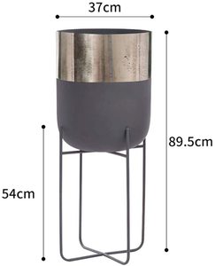 ชาวไร่โลหะที่มีขาตั้งในการตกแต่งสองโทน - Product Image 1