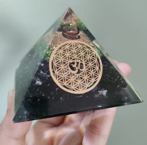 Wholesale Best Quality Black Tourmaline Orgone Energy Crystal <b>Pyramid</b> <b>Orgonite</b> <b>Pyramid</b> Made From Gemstone Sale - Product Image 3