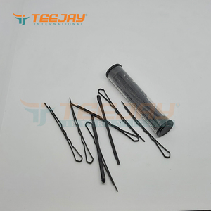 Tyry — pinces en métal pour femmes, Extension de cheveux de mariée, outils d'extension de cheveux, de couleur noire - Product Image 2