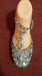 Pakistani <b>Khussa</b> Women's Indoor Flat <b>Shoes</b> Light Weight Mixed Colors for Spring IMPEXPO Khussey Impexpokhussa907 - Product Image 3