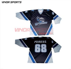 Maillot de hockey sur glace personnalisé pour jeunes, pas cher, haute qualité, Design de votre propre Logo, haute qualité - Product Image 3