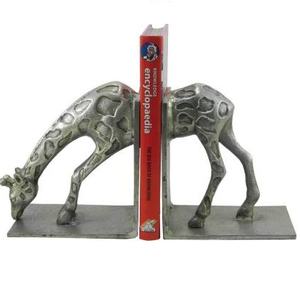 Sujetalibros de Aluminio con Diseño Único de Jirafa, Organizador de Escritorio para el Hogar, Soporte Ajustable para Libros, Hecho en India, Venta al por Mayor - Product Image 1