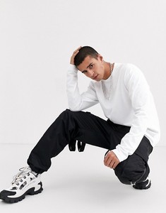 T-shirt manches longues unisexe, Streetwear surdimensionné, 100% coton, uni, nouvelle collection à la mode - Product Image 6