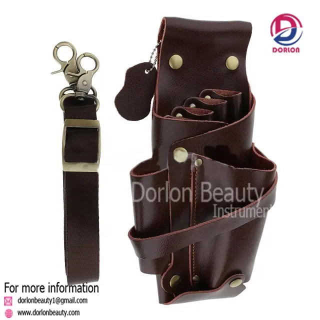 Durable Salon Barber Tools Waist Bag for Scissors Comb Clips Storage Holster