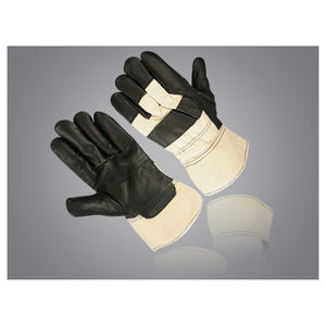 Guantes de aparejo de seguridad industrial Forro de algodón de cuero de alta resistencia Jardinería Transporte Soldadura Canadiense Venta al por mayor Fuego impermeable - Product Image 6