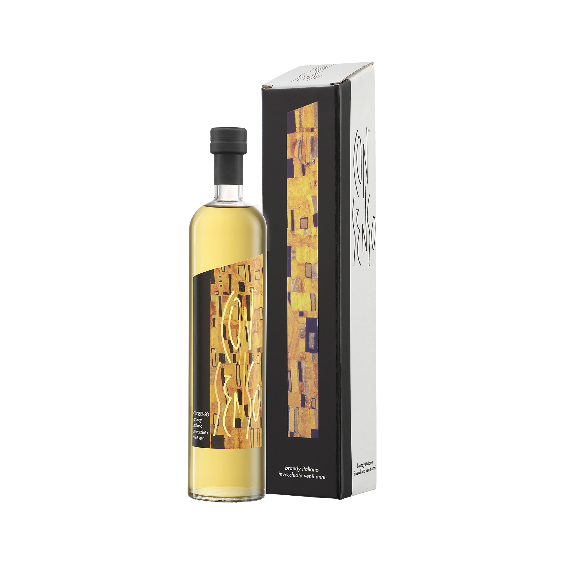 RARO ITALIANO BRANDY XO ANTES DE 20 ANOS EM MADEIRA DE CARVALHO 500ml EM ELEGANTE GIFT BOX SELEÇÃO ÚNICA