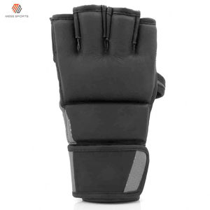 ถุงมือหนังสำหรับ MMA สำหรับฝึกซ้อมต่อสู้ ถุงมือชกกระสอบทรายสำหรับผู้ชาย ราคาประหยัด ถุงมือฟิตเนสและศิลปะการต่อสู้ MMA - Product Image 5