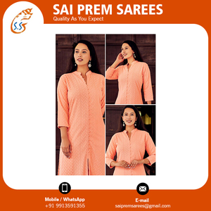 เสื้อยืดพิมพ์ลาย reyon kurti สำหรับผู้หญิงสำหรับโอกาสพิเศษจากผู้ผลิตโดยตรง - Product Image 3