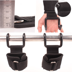 Crochets de musculation pour hommes et femmes, sangles de poignet à poignée de levage, pièces - Product Image 2