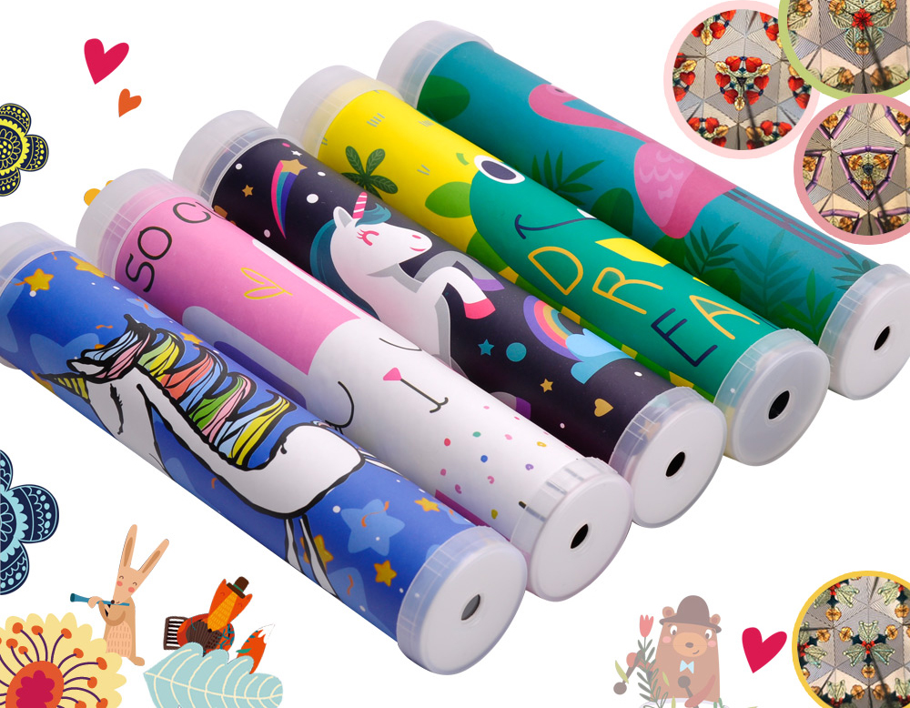 Винтажный калейдоскоп обучающая детская игрушка объектив