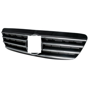 1pc negro frontal de cromo centro de la rejilla Fit 2000-05 para <span class=keywords><strong>Mercedes</strong></span>-Benz <span class=keywords><strong>Clase</strong></span> <span class=keywords><strong>S</strong></span> <span class=keywords><strong>W220</strong></span> - Product Image 3