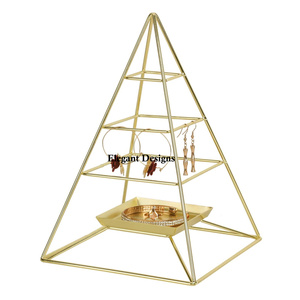 Support de bijoux en métal de styliste traditionnel, support décoratif fait à la main d'excellente qualité, support de bijoux classique et élégant en gros - Product Image 2