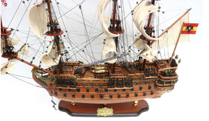 ไม้ SAN FELIPE 60เซนติเมตรรุ่นเรือสูง/ไม้สูงเรือ/งานฝีมือเรือรุ่น - Product Image 4