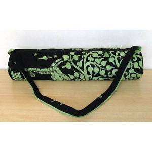 Sac de yoga en toile de coton multicolore Indian Mandala Hippie Portable Leader Look Bag - Product Image 5