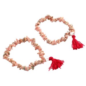 2024 Rhodonite Chips <b>Healing</b> Yoga <b>Bracelet</b> for Sale | Top Selling Chakra Stone <b>Bracelet</b> Indian <b>Healing</b> Stones Supplies - Product Image 1