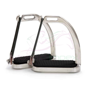 Estribos de Carreras de Caballos personalizados Mosaic Impex Recién llegado Características DE SEGURIDAD Productos ecuestres con junta de goma para montar - Product Image 4