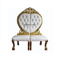 Canapé de mariage personnalisé de qualité supérieure, fait à la main, vente en gros, meilleure vente, canapé de mariage classique et élégant