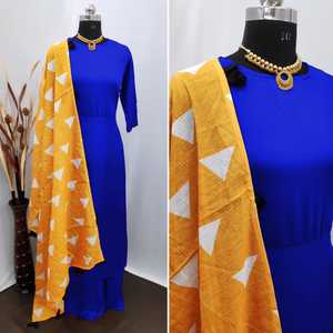 Le plus beau look de vêtements décontractés Kurti avec Sharara imprimé travail pour femmes indiennes Readymade Cheap Low Price Wholesale Ethnic - Product Image 4