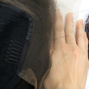 Peluca de cabello humano recto alineado con cutícula de alta calidad y cabello Remy virgen de trama a precios de mayorista - Product Image 1