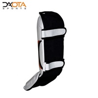 Protège-tibias et protège-pieds en cuir PU de haute qualité pour Taekwondo et Kickboxing, personnalisables avec logo, souples, pour entraînement junior MMA