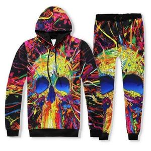 Veste de survêtement professionnelle à sublimation intégrale imprimée en 3D motif animal, respirante et écologique en polaire 100% polyester - Product Image 2