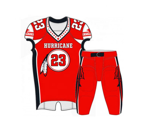 Ensembles d'uniformes de football américain haut de gamme dernière arrivée respirants et grande taille avec des techniques imprimées de prix - Product Image 3