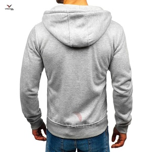 Sweat à capuche à fermeture éclair lourde brodé en polaire doublé de fourrure Sweat à capuche élégant avec un design audacieux - Product Image 3