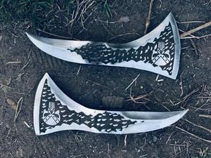 Wholesale Custom Handmade Industrial Grade Tomahawk <b>Spike</b> Axe Head High Carbon Steel Hickory Survival Protection Outdoor Hatchet - Product Image 2