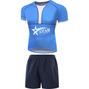Uniforme deportivo de rugby profesional unisex, conjunto de camisetas transpirables de alta calidad, fábrica de impresión por sublimación personalizada al por mayor - Product Image 4