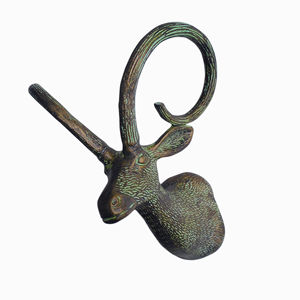 Montage mural Antique Décoration Murale Tête De Cerf - Product Image 1