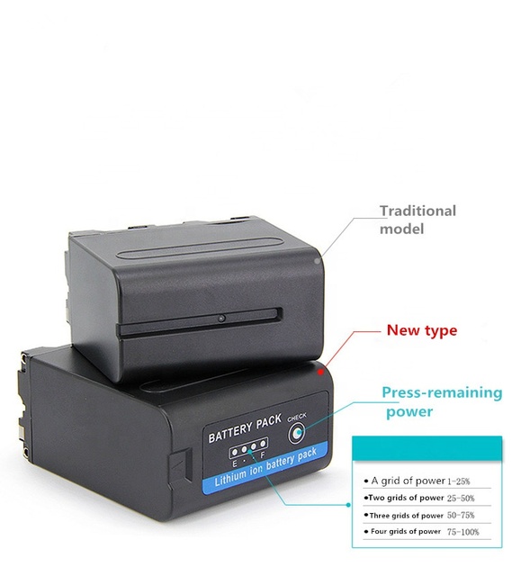 High Capacity Camera Battery NP 990 8800mAh for Sony A57 A58 A65 A77 A99 A550 A560 Rechargeable Batterie