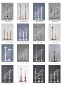 Best-Selling Modern Tall Silver Metal <b>Candle</b> Pillar <b>Floor</b> Standing for Dining Living Room Hotel Wedding Decoration for Home Use - Product Image 5