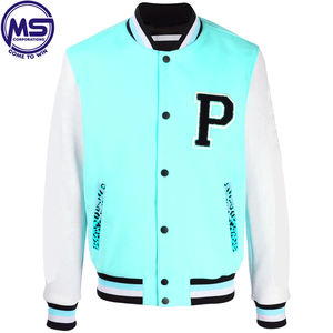 Latest Design Wholesale Unisex Custom Sleeves <b>Jacket</b> Letterman Varsity <b>Jacket</b> - Product Image 3
