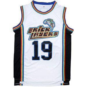 Camiseta de baloncesto para hombre número 19 MTV Rock N Jock Collection camiseta transpirable - Product Image 1