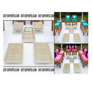 Sankheda เก้าอี้ Vidhi สำหรับงานแต่งงาน,ชุดเก้าอี้ผ้าคลุมศีรษะสำหรับงานแต่งงานแบบอินเดียลดราคาลง - Product Image 6